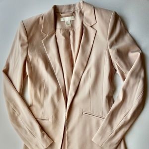 H&M Blush Pink Blazer - Size 2